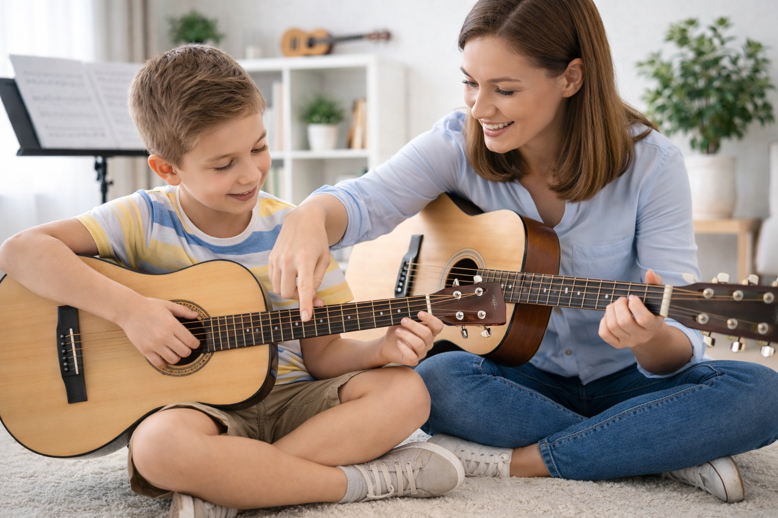 Κιθάρα και παιδική ανάπτυξη: Τι δείχνουν οι επιστημονικές έρευνες
