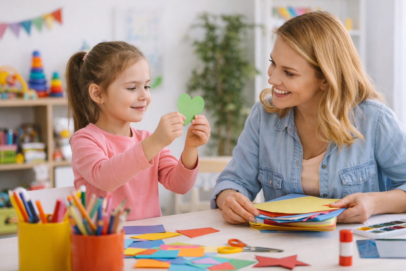 Η δημιουργική απασχόληση είναι ένας μοναδικός τρόπος μάθησης και ανάπτυξης. 