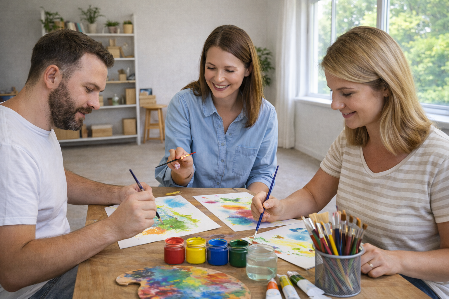  Η ζωγραφική μπορεί να είναι μια εξαιρετική δραστηριότητα για προσωπική ανάπτυξη