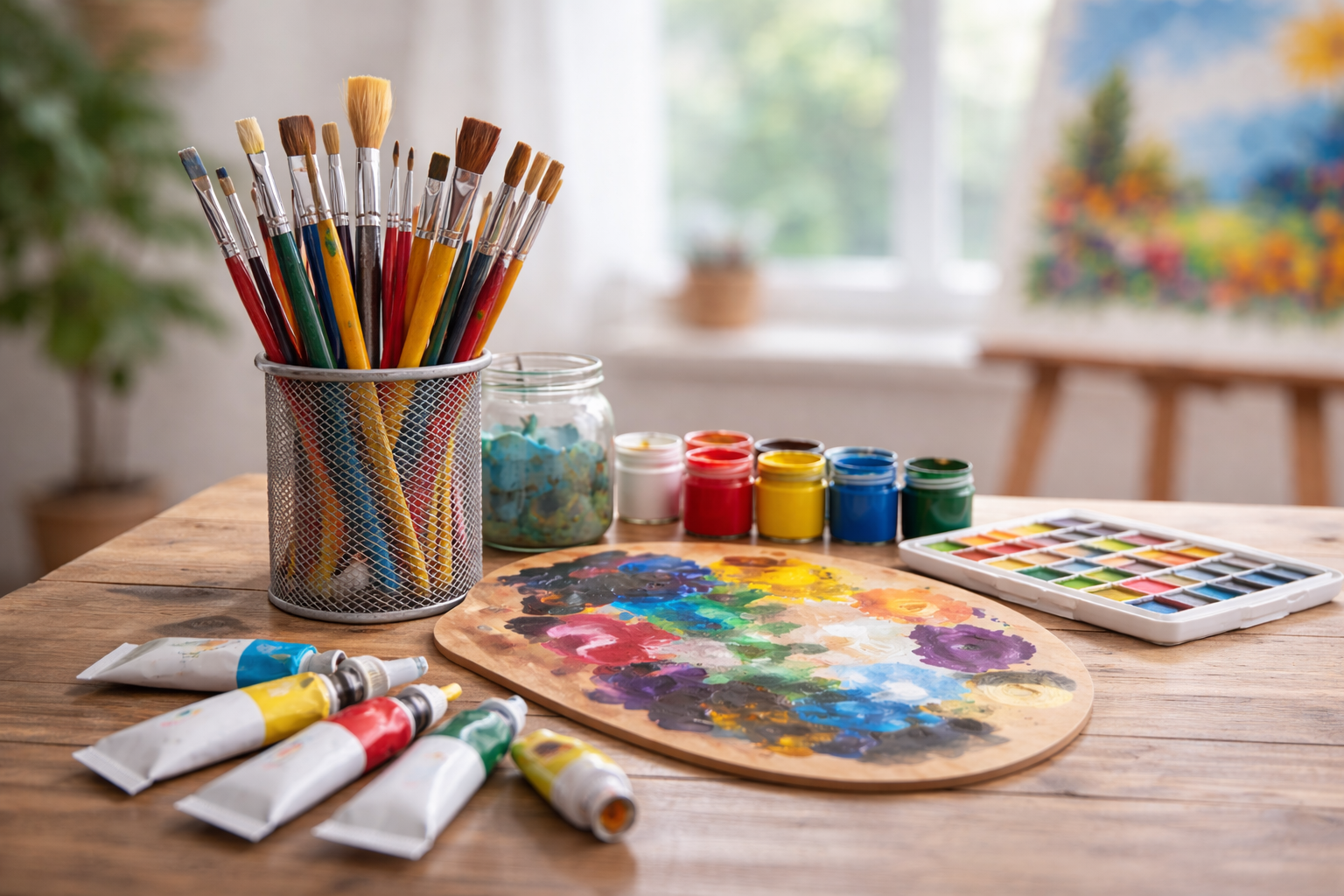  Τα μαθήματα ζωγραφικής ενθαρρύνουν τη δημιουργικότητα και τη φαντασία