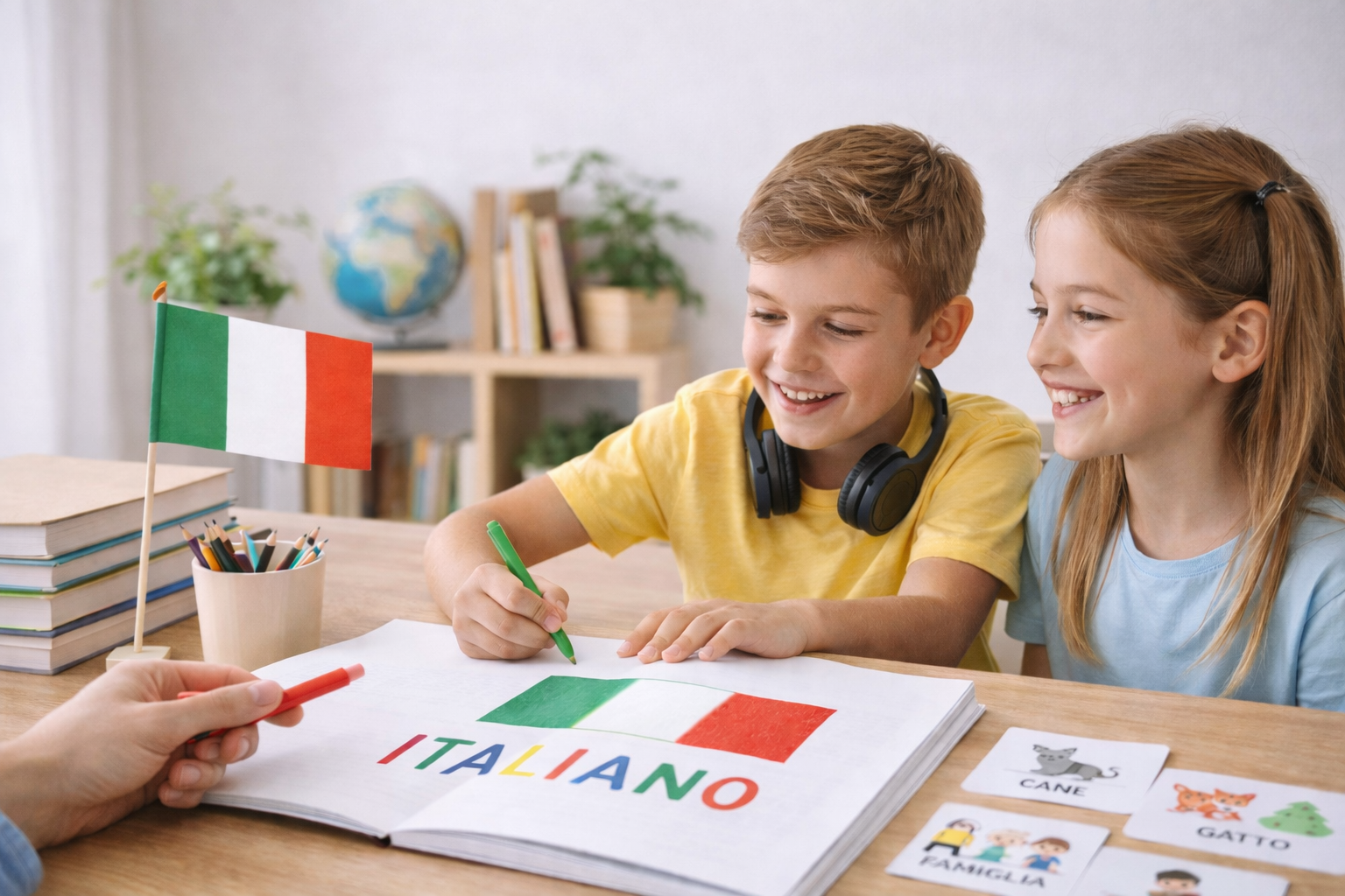 Ιταλικά για παιδιά: Η τέλεια αρχή για να αγαπήσουν τις ξένες γλώσσες