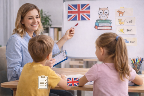 Ιδιαίτερα αγγλικών για παιδιά με εξατομικευμένο πλάνο, σωστή προφορά και μετρήσιμους στόχους.