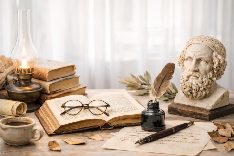 Νεοελληνική Λογοτεχνία: Εξερευνώντας την ομορφιά των λέξεων,