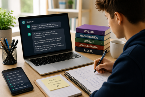 Study smart, not hard: χρησιμοποίησε το AI ως βοήθεια και όχι ως «δεκανίκι» στις Πανελλήνιες