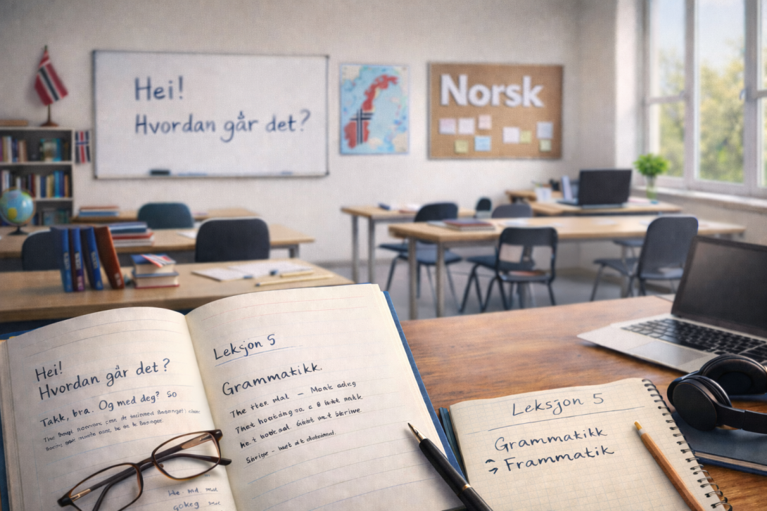 Η εκμάθηση της Νορβηγικής γίνεται πιο αποτελεσματική με εξειδικευμένη καθοδήγηση
