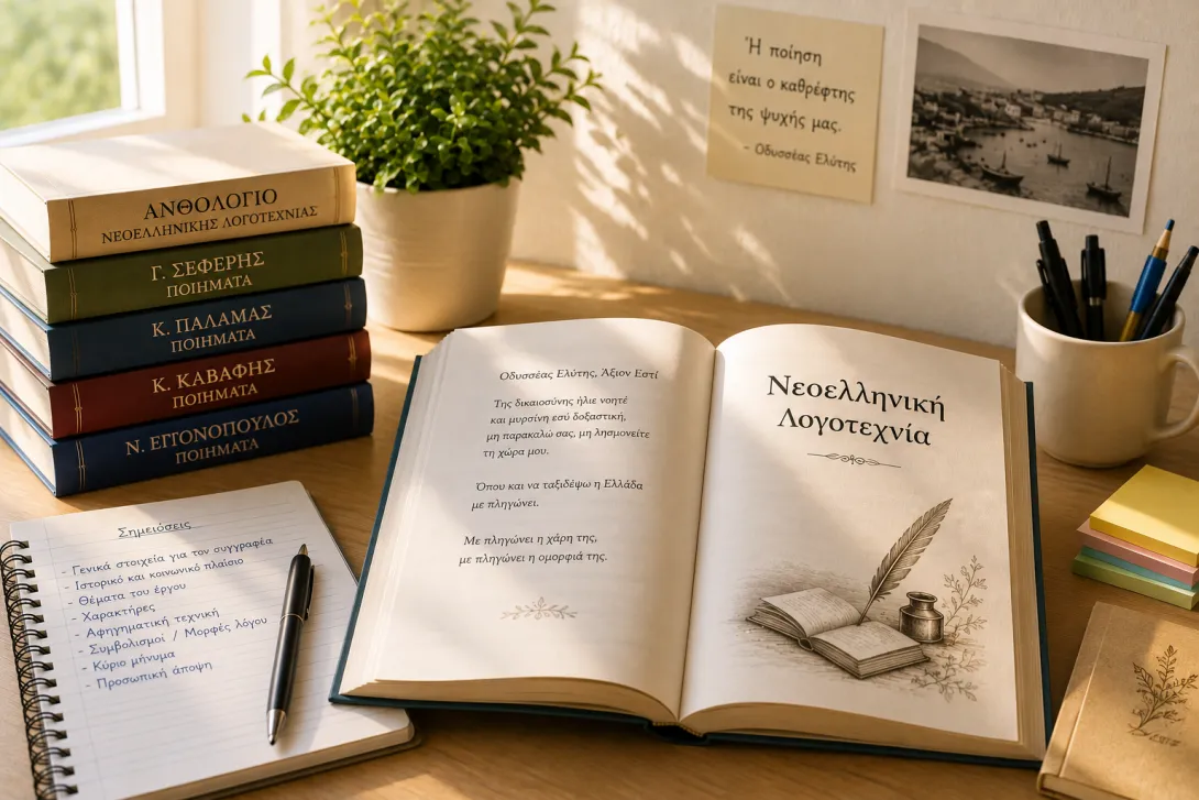 Ιδιαίτερα μαθήματα Νεοελληνικής Λογοτεχνίας: πώς βοηθούν στην κατανόηση και την ανάπτυξη κριτικής σκέψης