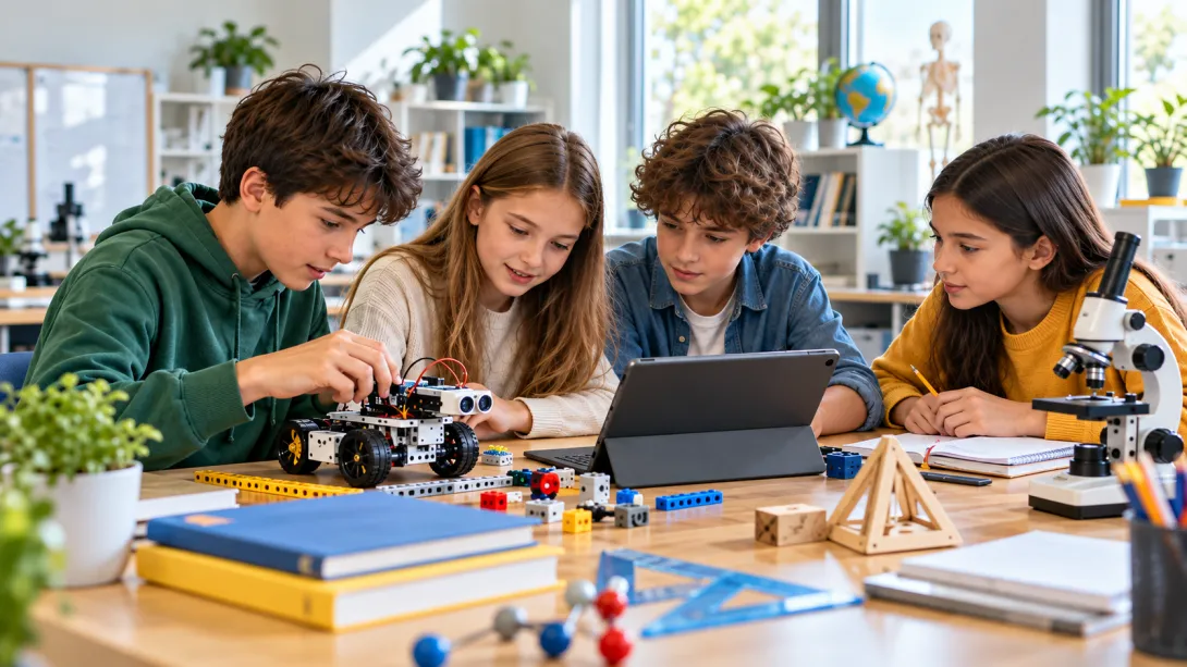 STEM στο σχολείο: τι είναι και πώς συνδέει Μαθηματικά, Φυσική και Τεχνολογία